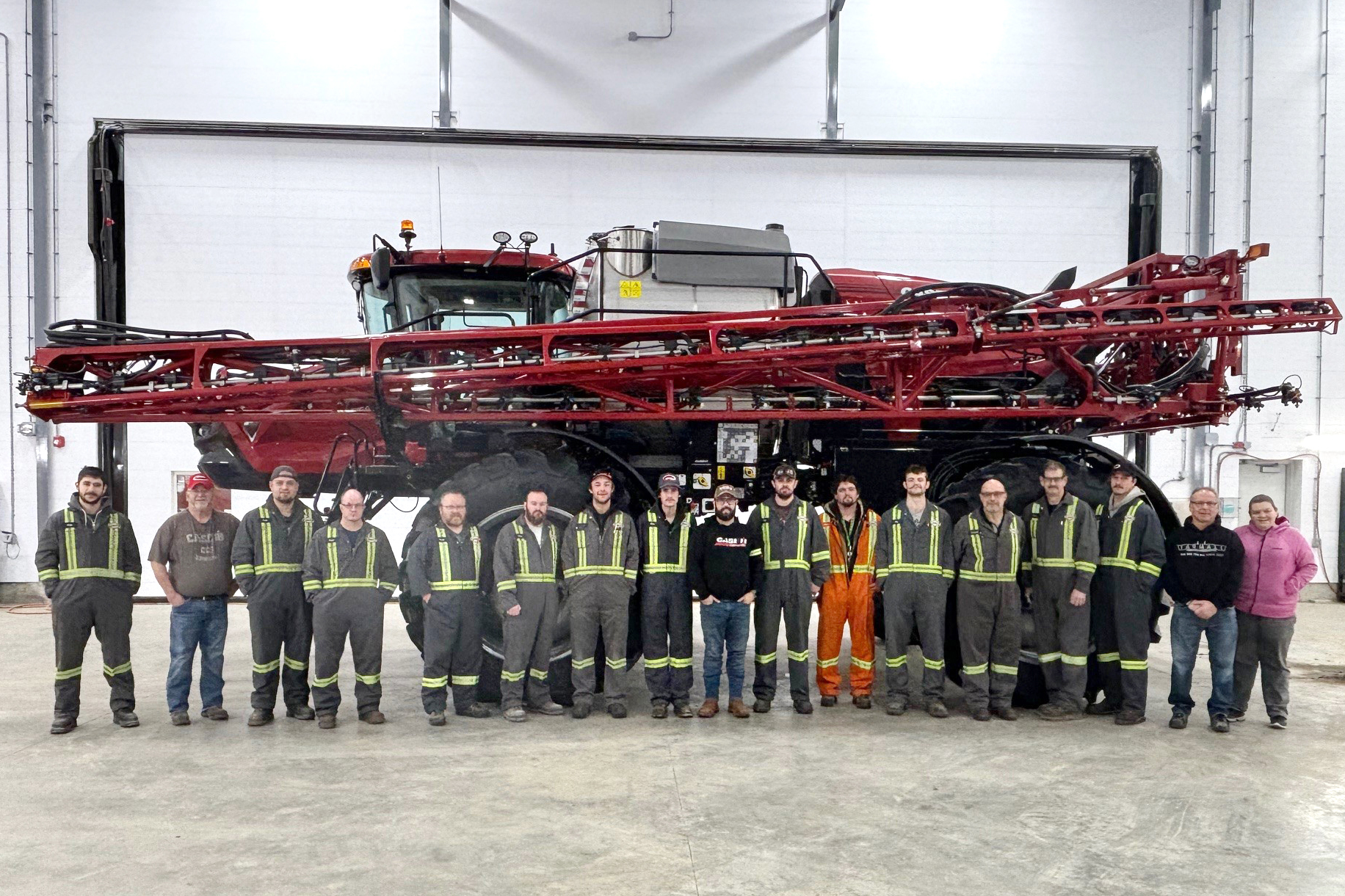 Case IH Pinnacle Service Award for Moose Jaw